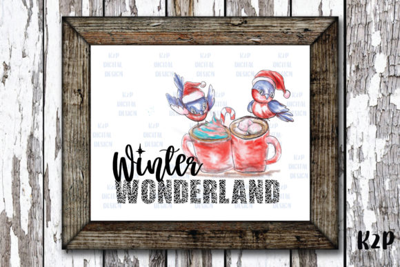 Christmas Cardinal Winter Wonderland Illustration Review