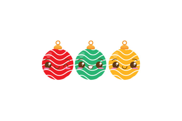 Christmas Cute Decorations Ball Assets