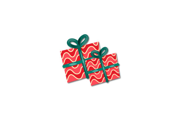Christmas Present Gift Box Assets Vector Review