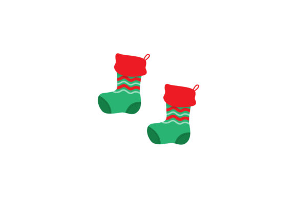 Christmas Stocking Illustrations for Branding and Marketing