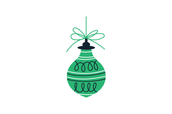 Christmas Tree Ornament Ball Vectors for Seasonal Design
