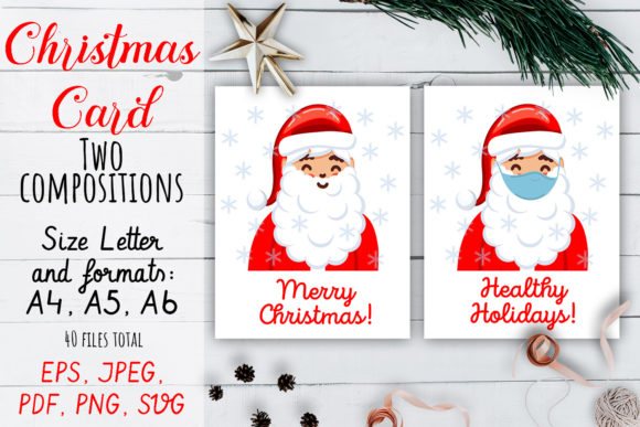 Quarantine Christmas Illustrations